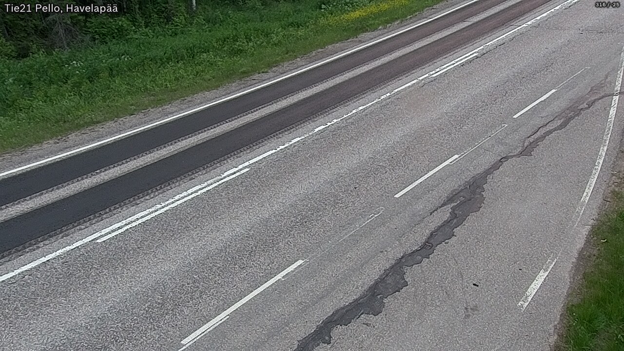 Kelikamerat Kuva Tie 21 Pello, Havelanpää, Pello, Lappi