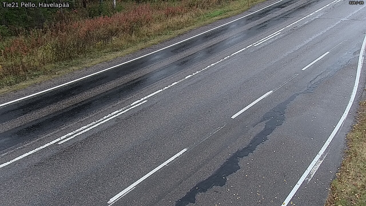 Kelikamerat Kuva Tie 21 Pello, Havelanpää, Pello, Lappi