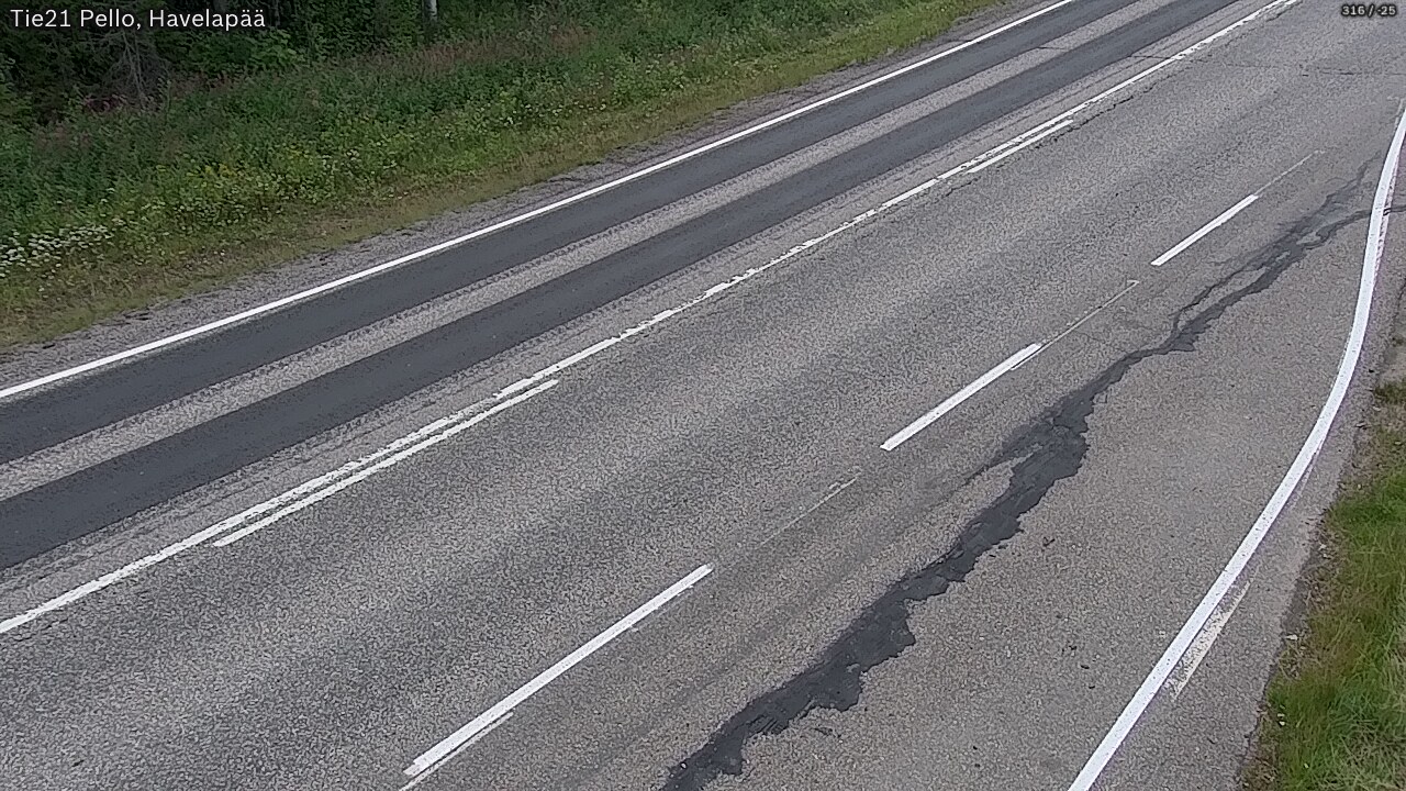Kelikamerat Kuva Tie 21 Pello, Havelanpää, Pello, Lappi