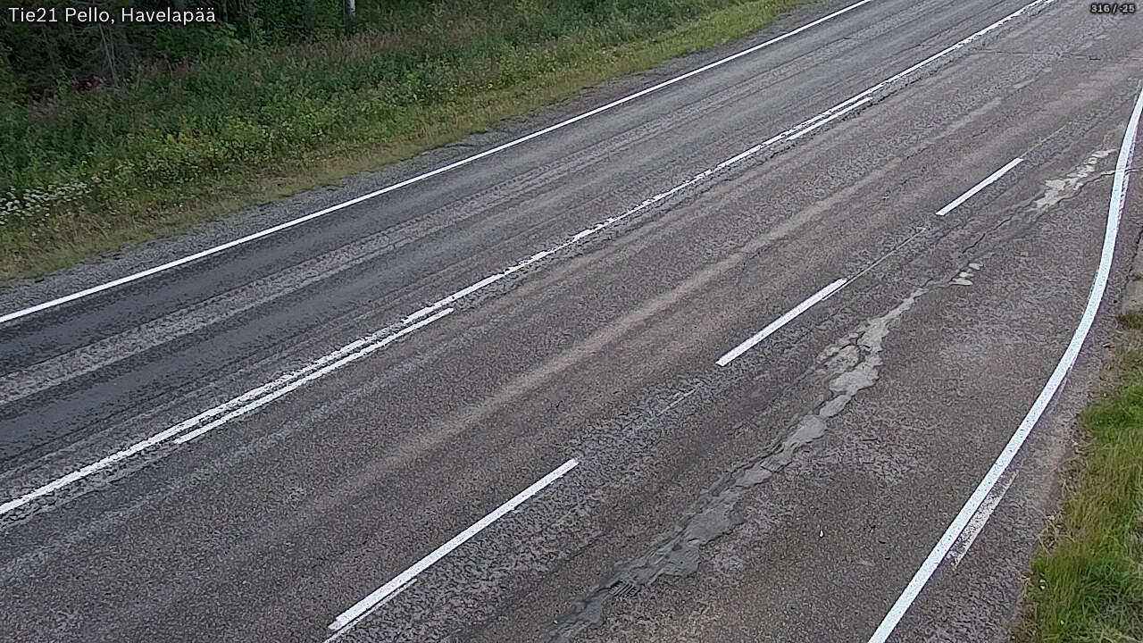 Kelikamerat Kuva Tie 21 Pello, Havelanpää, Pello, Lappi