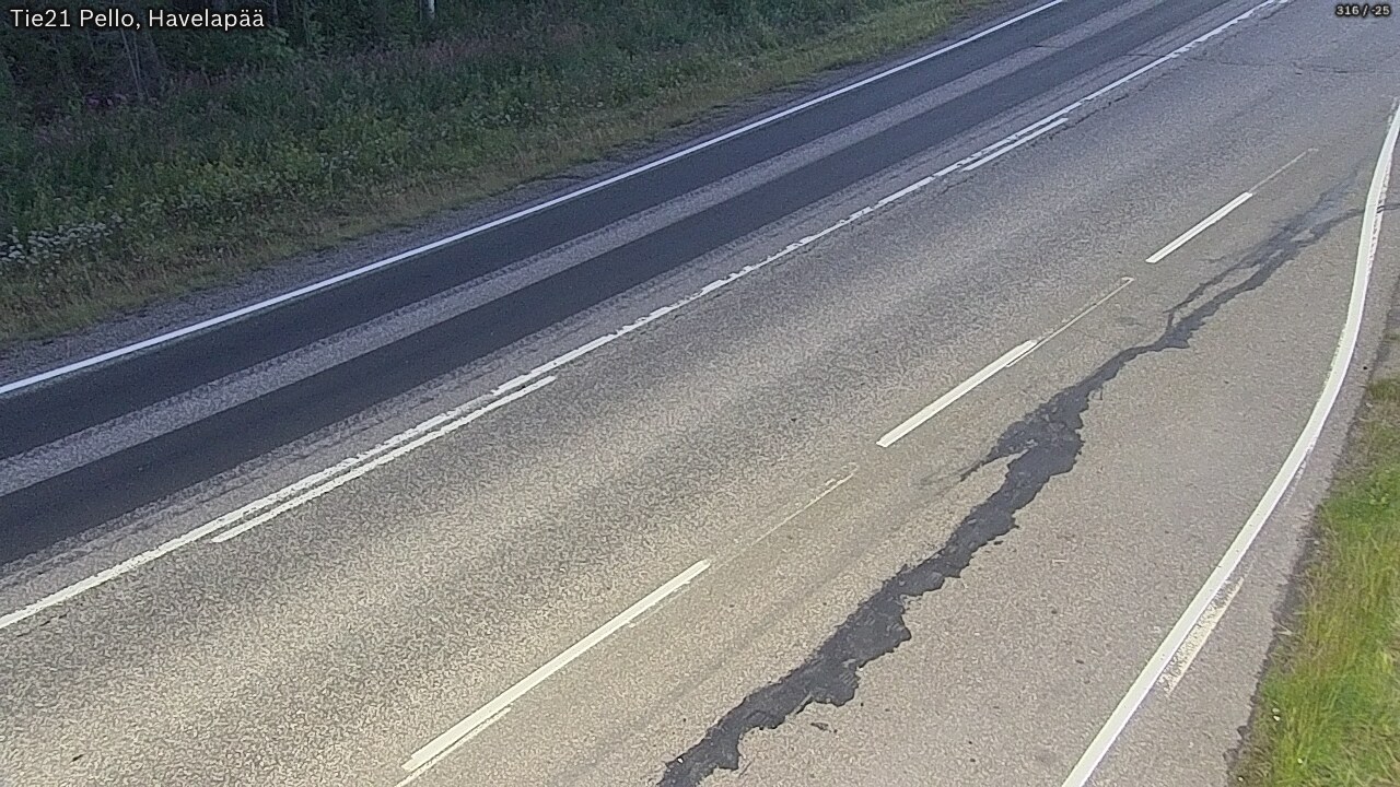 Kelikamerat Kuva Tie 21 Pello, Havelanpää, Pello, Lappi