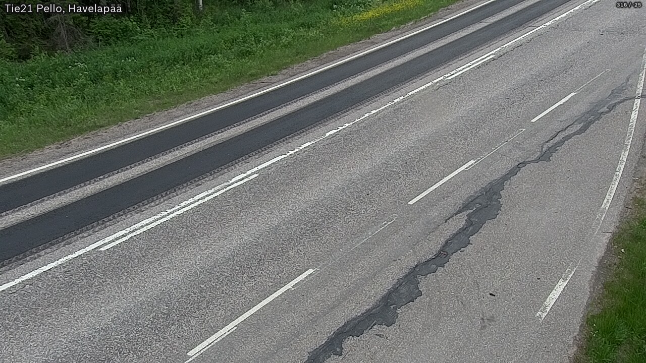 Kelikamerat Kuva Tie 21 Pello, Havelanpää, Pello, Lappi