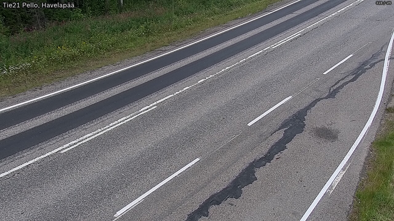 Kelikamerat Kuva Tie 21 Pello, Havelanpää, Pello, Lappi
