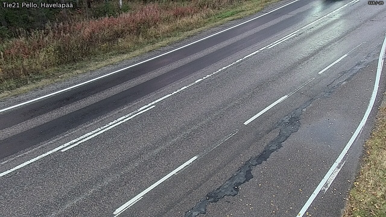 Kelikamerat Kuva Tie 21 Pello, Havelanpää, Pello, Lappi