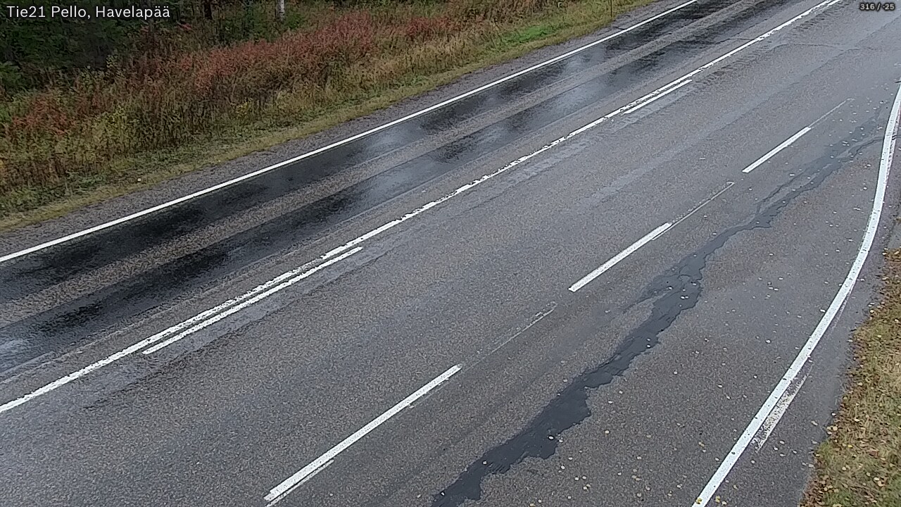 Kelikamerat Kuva Tie 21 Pello, Havelanpää, Pello, Lappi