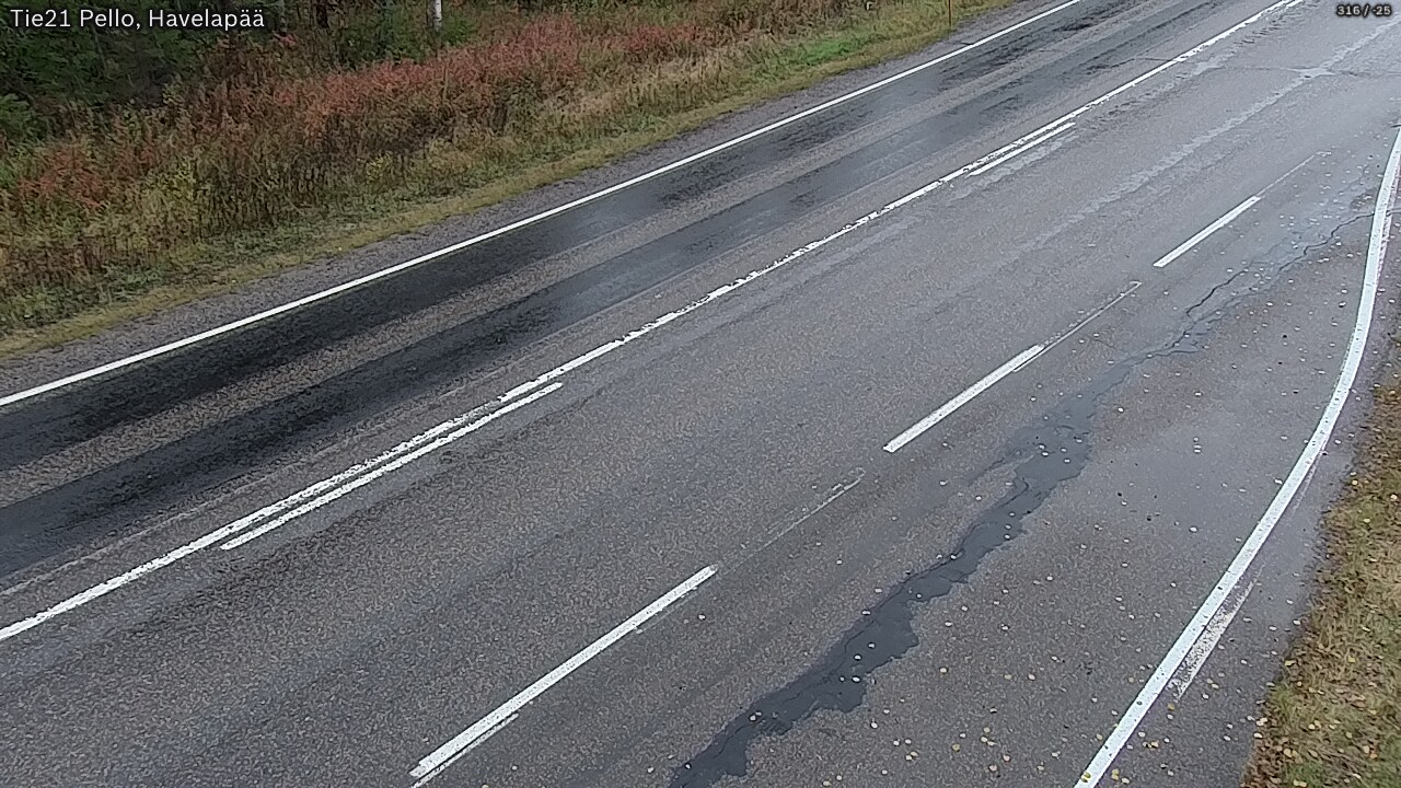 Kelikamerat Kuva Tie 21 Pello, Havelanpää, Pello, Lappi