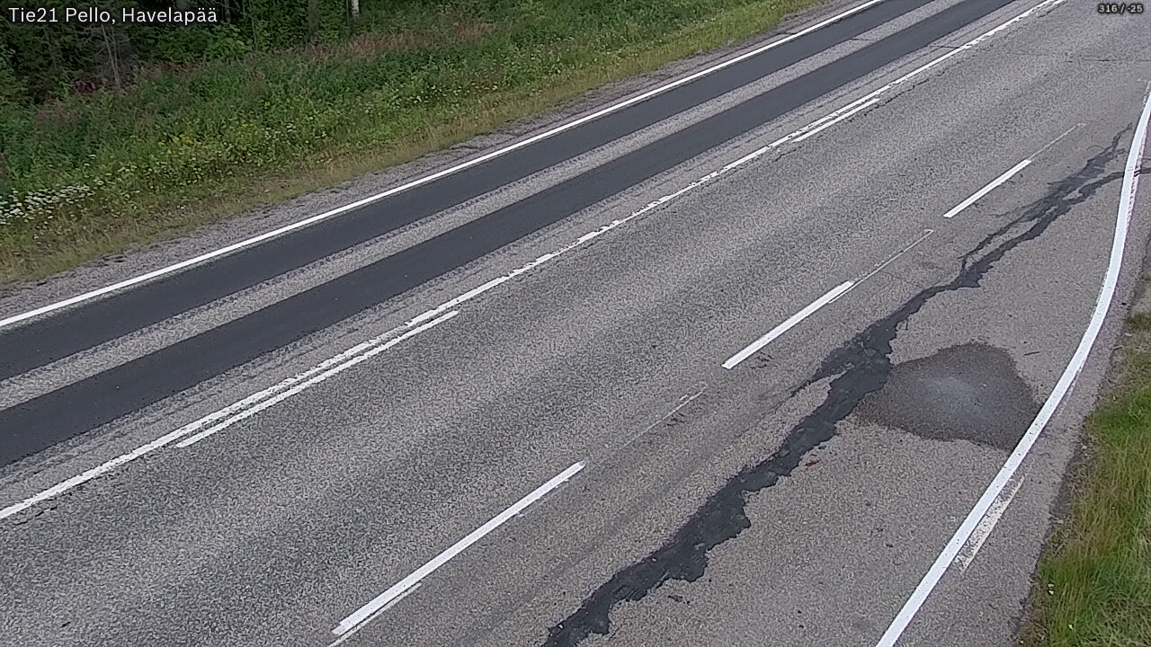 Kelikamerat Kuva Tie 21 Pello, Havelanpää, Pello, Lappi