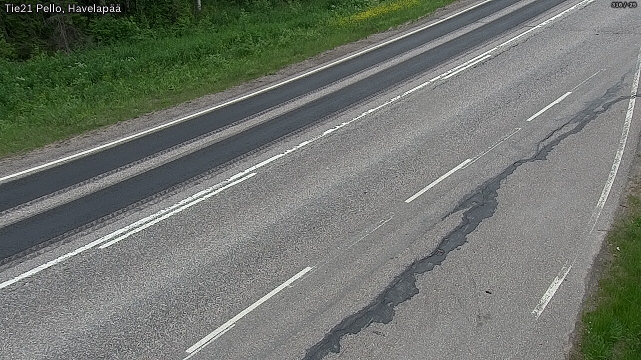 Kelikamerat Kuva Tie 21 Pello, Havelanpää, Pello, Lappi