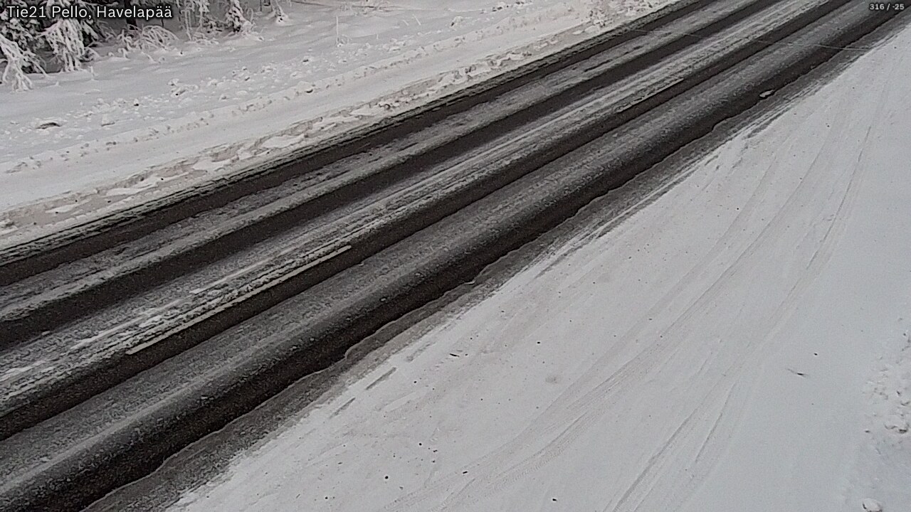 Kelikamerat Kuva Tie 21 Pello, Havelanpää, Pello, Lappi