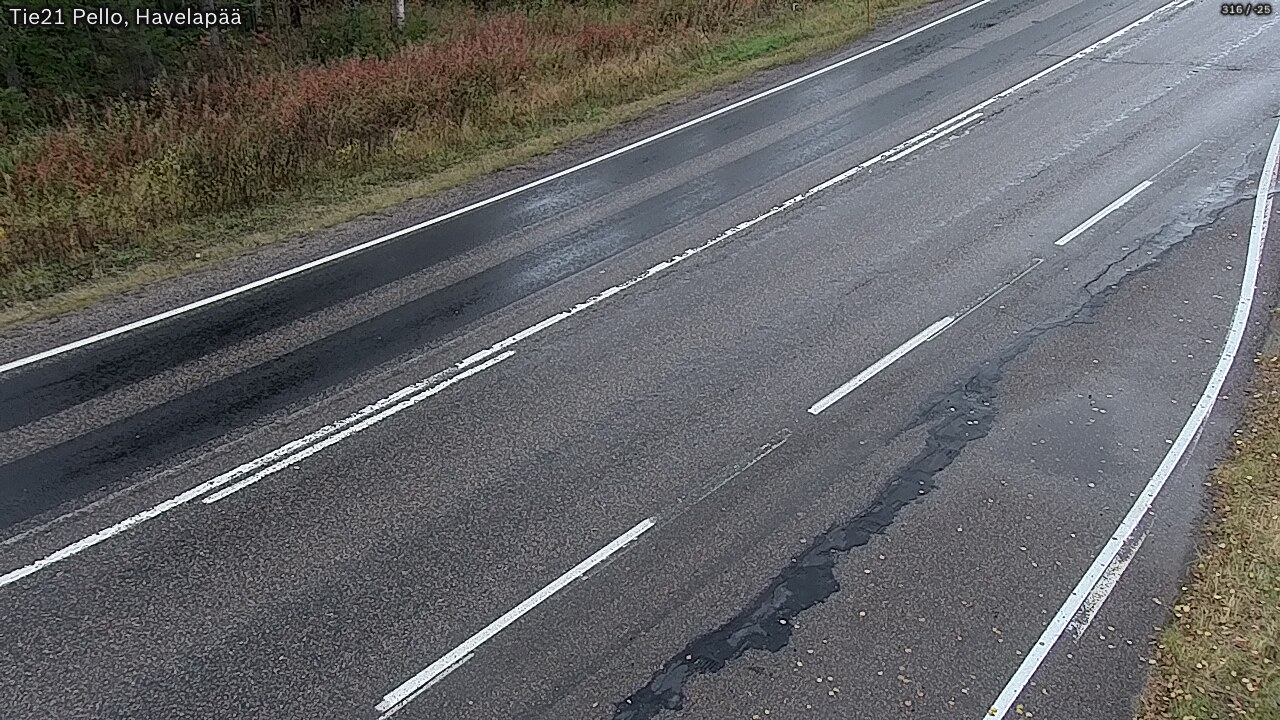 Kelikamerat Kuva Tie 21 Pello, Havelanpää, Pello, Lappi
