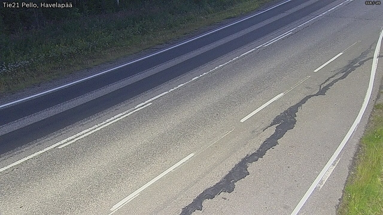Kelikamerat Kuva Tie 21 Pello, Havelanpää, Pello, Lappi