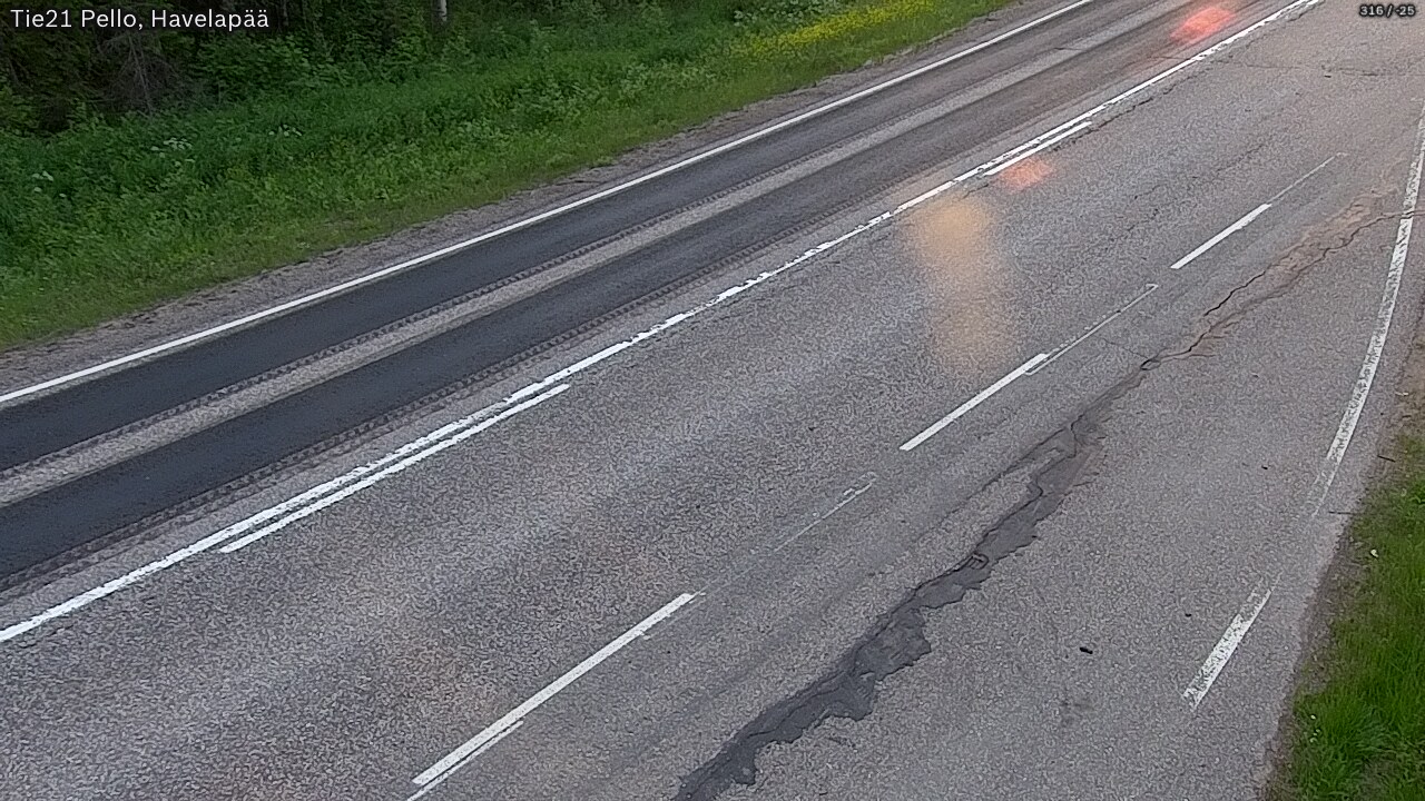 Kelikamerat Kuva Tie 21 Pello, Havelanpää, Pello, Lappi