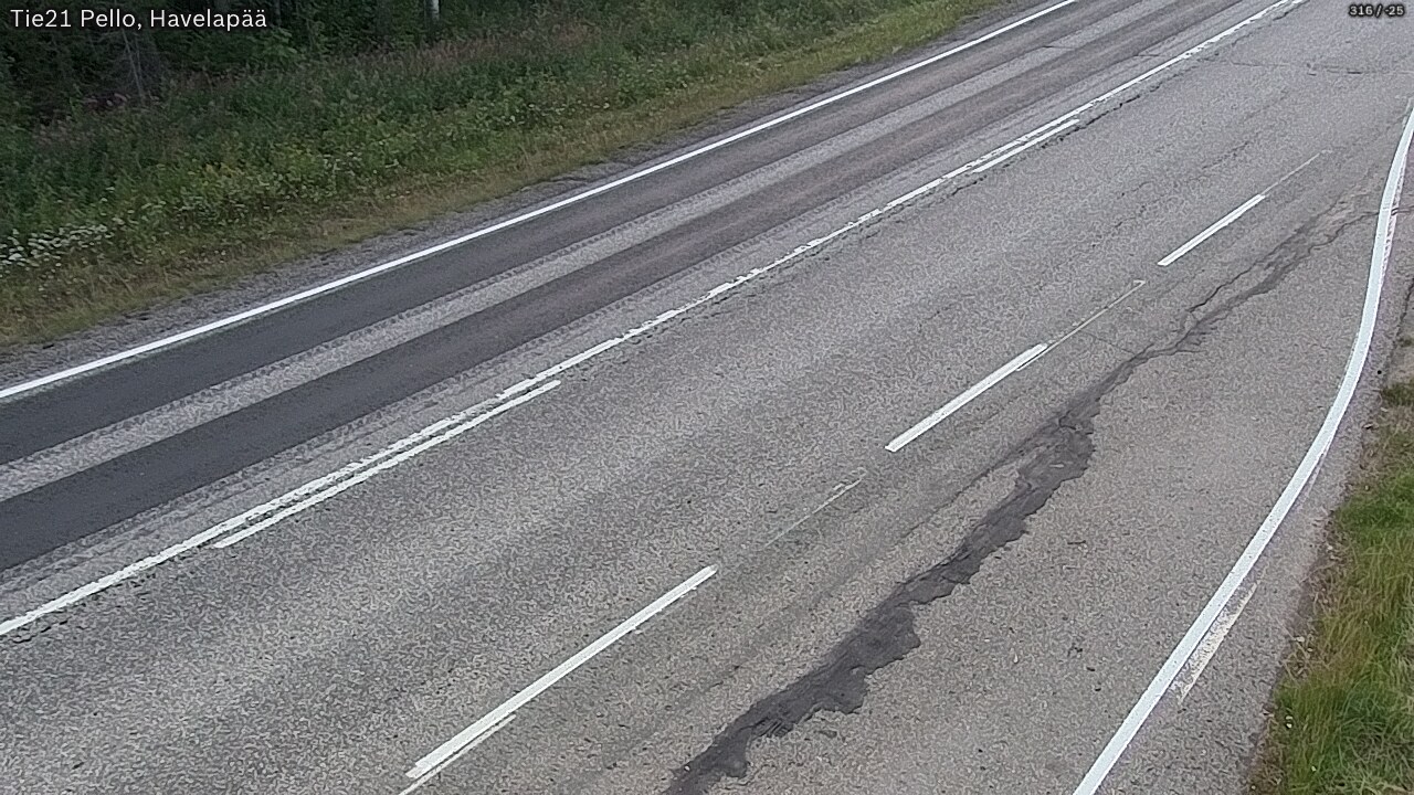 Kelikamerat Kuva Tie 21 Pello, Havelanpää, Pello, Lappi
