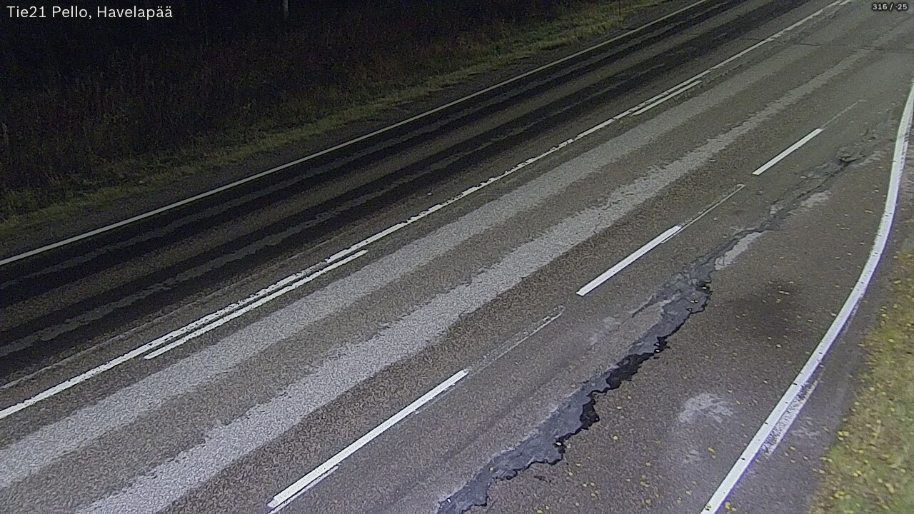 Kelikamerat Kuva Tie 21 Pello, Havelanpää, Pello, Lappi
