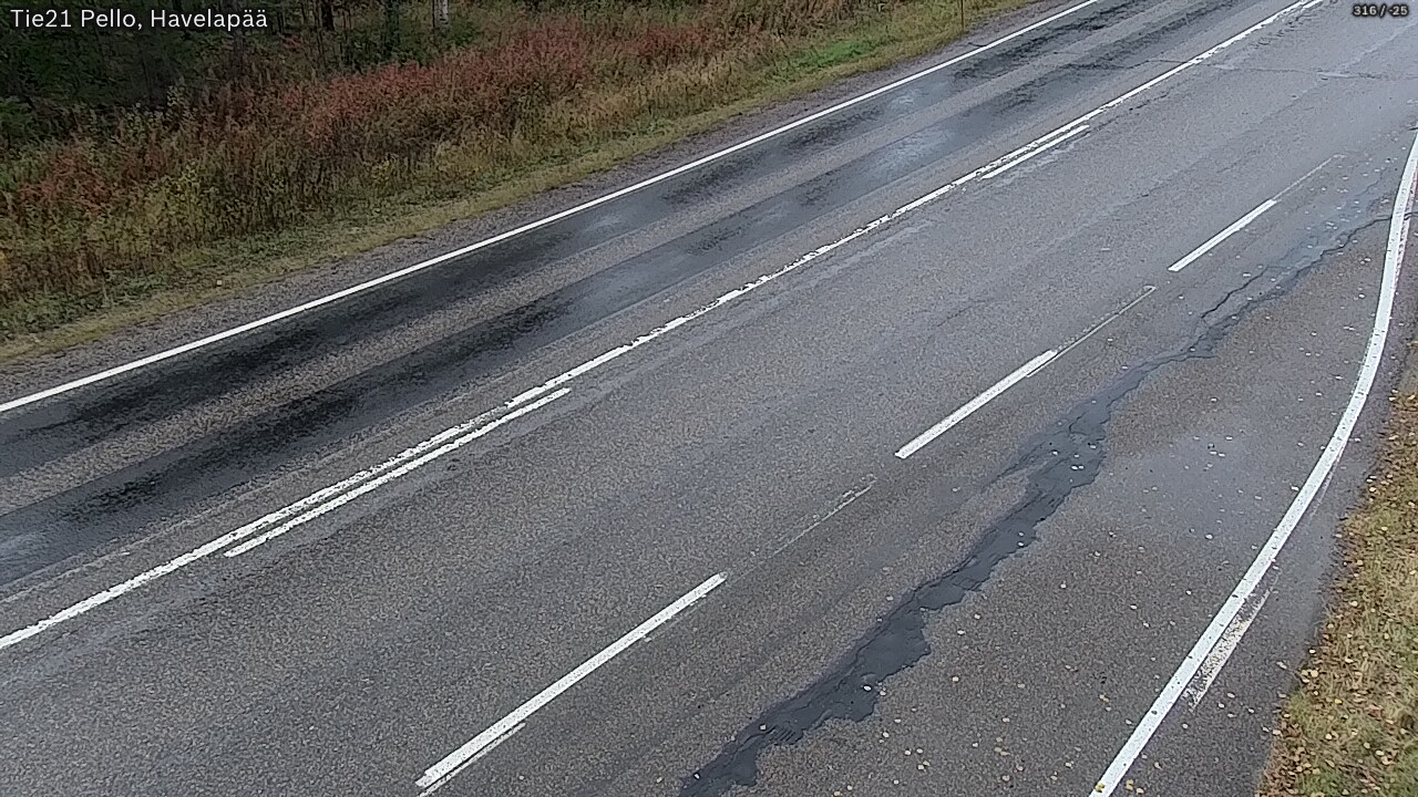 Kelikamerat Kuva Tie 21 Pello, Havelanpää, Pello, Lappi