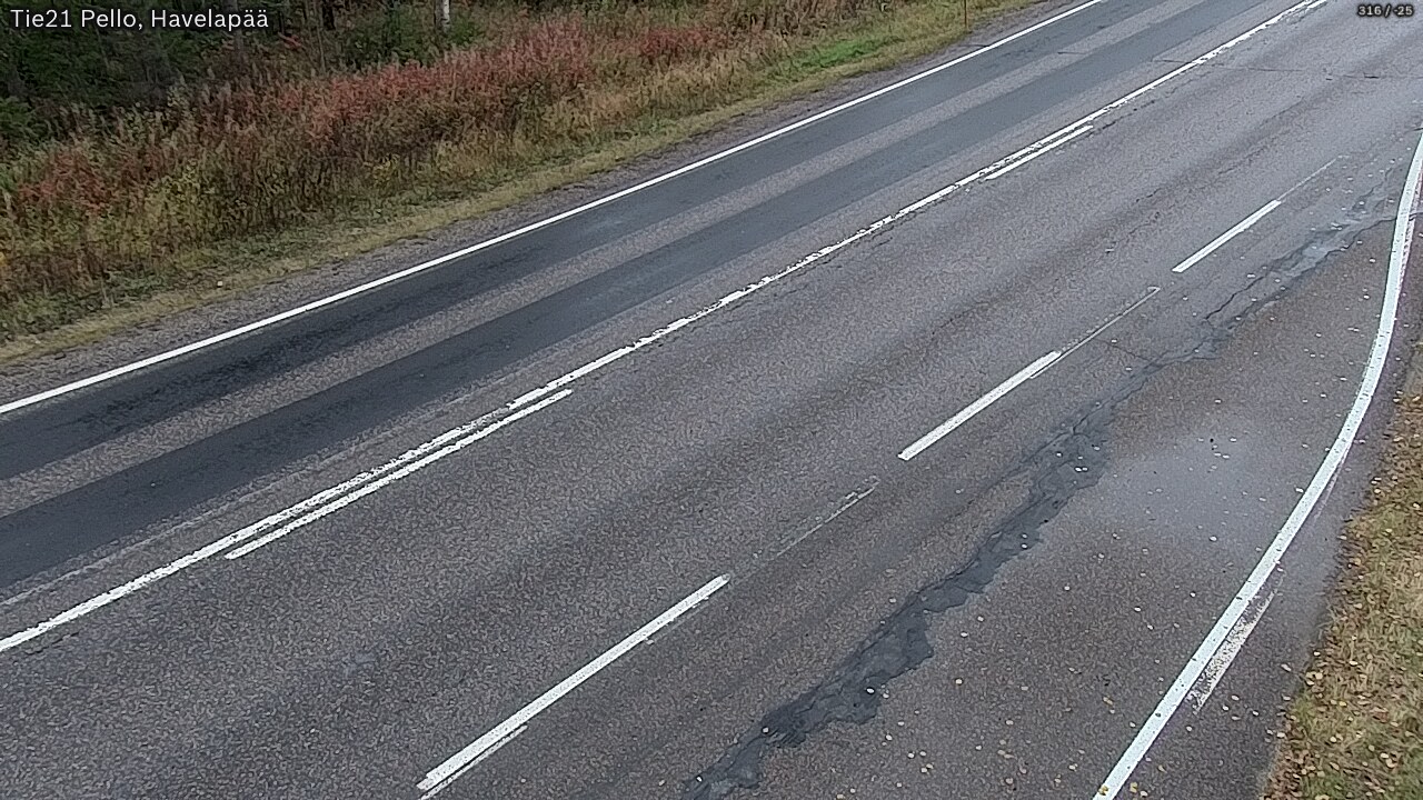 Kelikamerat Kuva Tie 21 Pello, Havelanpää, Pello, Lappi
