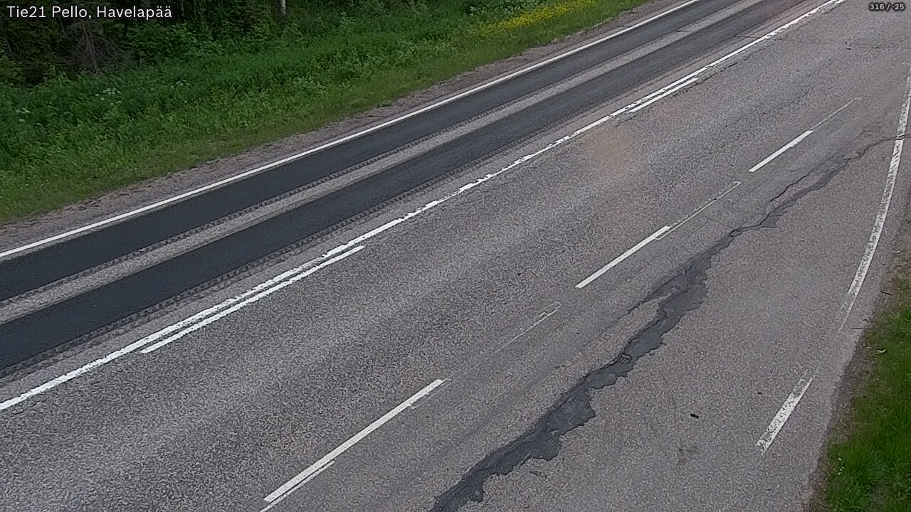 Kelikamerat Kuva Tie 21 Pello, Havelanpää, Pello, Lappi
