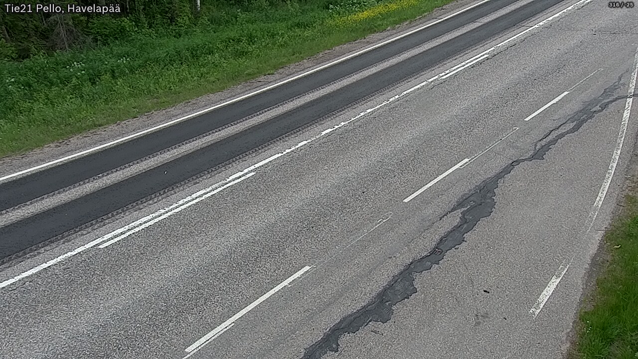 Kelikamerat Kuva Tie 21 Pello, Havelanpää, Pello, Lappi