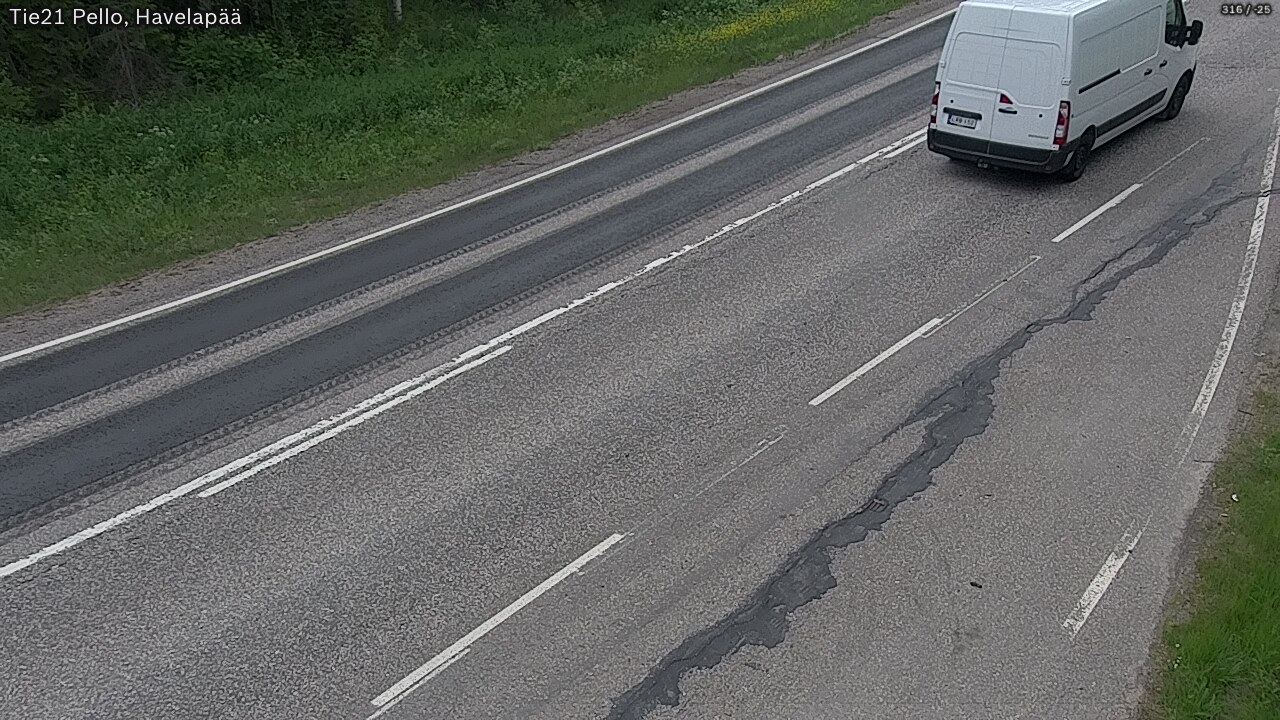 Kelikamerat Kuva Tie 21 Pello, Havelanpää, Pello, Lappi