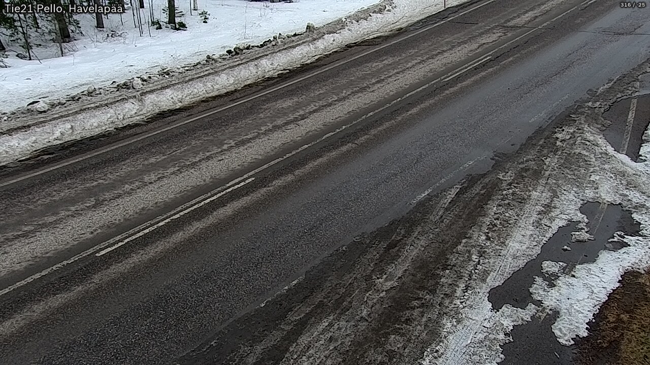 Kelikamerat Kuva Tie 21 Pello, Havelanpää, Pello, Lappi