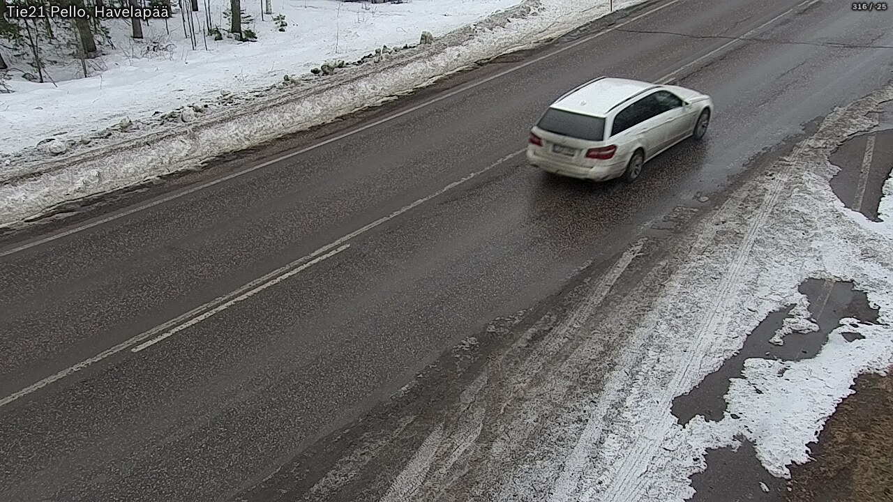 Kelikamerat Kuva Tie 21 Pello, Havelanpää, Pello, Lappi