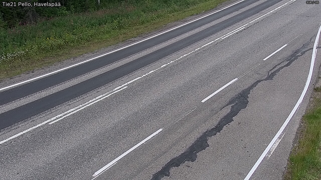 Kelikamerat Kuva Tie 21 Pello, Havelanpää, Pello, Lappi