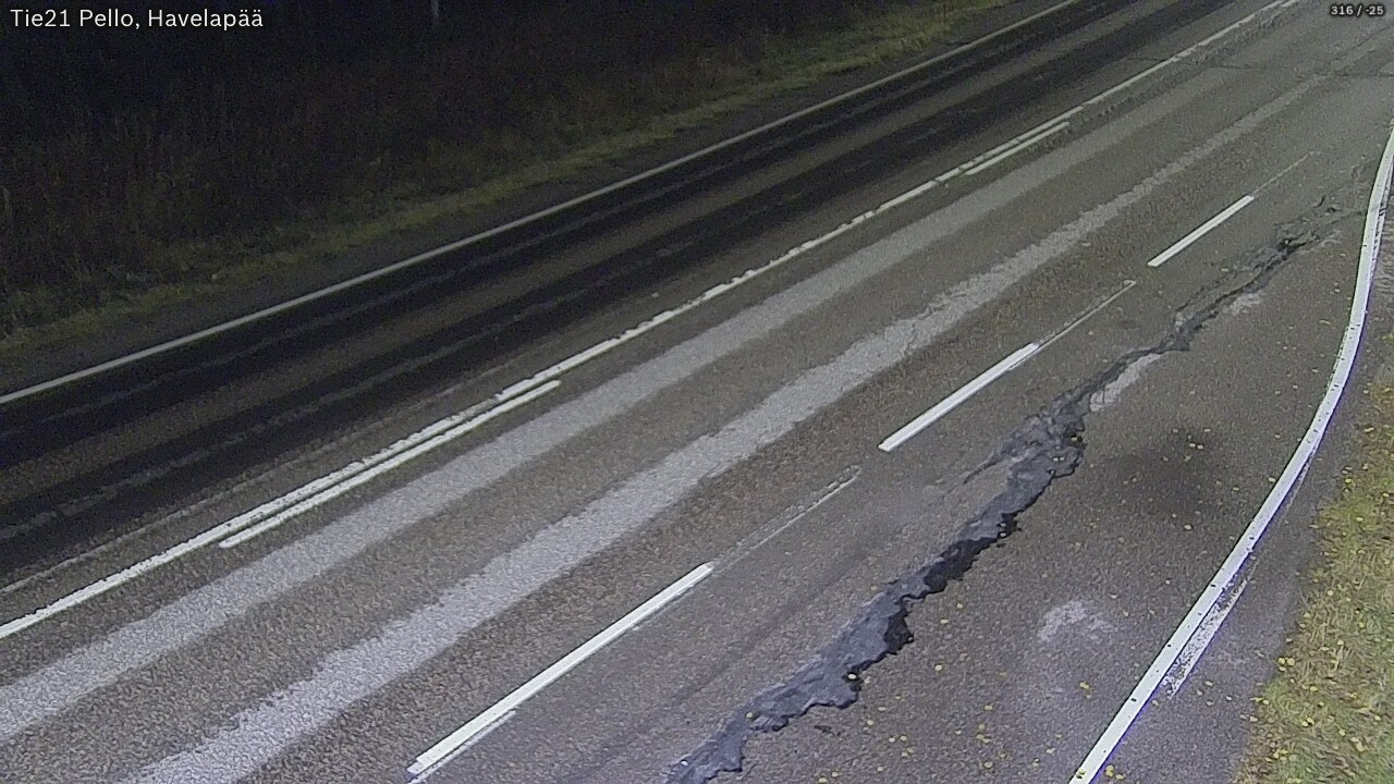 Kelikamerat Kuva Tie 21 Pello, Havelanpää, Pello, Lappi