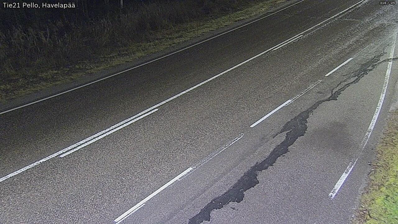 Kelikamerat Kuva Tie 21 Pello, Havelanpää, Pello, Lappi