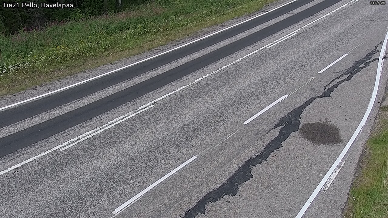Kelikamerat Kuva Tie 21 Pello, Havelanpää, Pello, Lappi