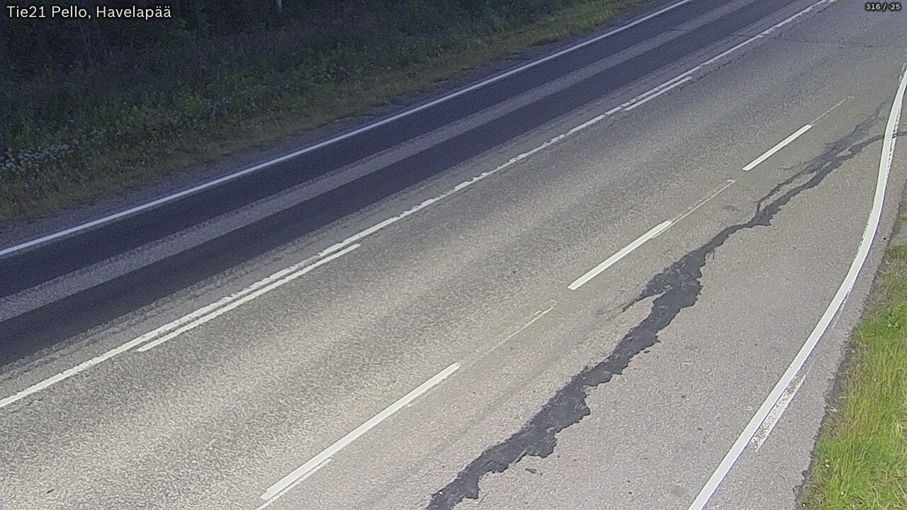 Kelikamerat Kuva Tie 21 Pello, Havelanpää, Pello, Lappi