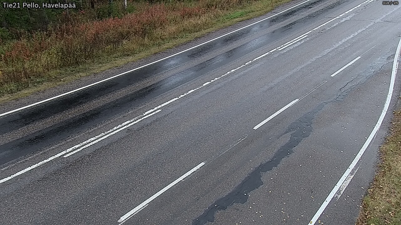Kelikamerat Kuva Tie 21 Pello, Havelanpää, Pello, Lappi
