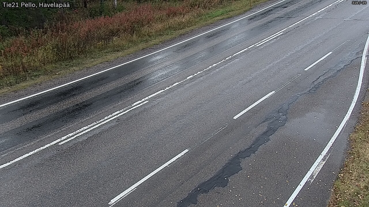 Kelikamerat Kuva Tie 21 Pello, Havelanpää, Pello, Lappi