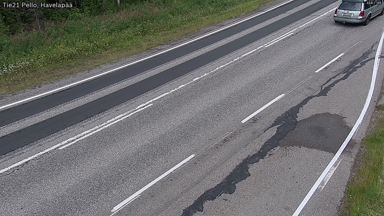Kelikamerat Kuva Tie 21 Pello, Havelanpää, Pello, Lappi