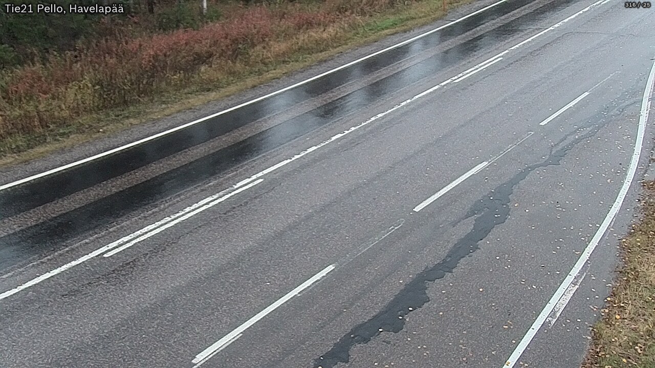 Kelikamerat Kuva Tie 21 Pello, Havelanpää, Pello, Lappi