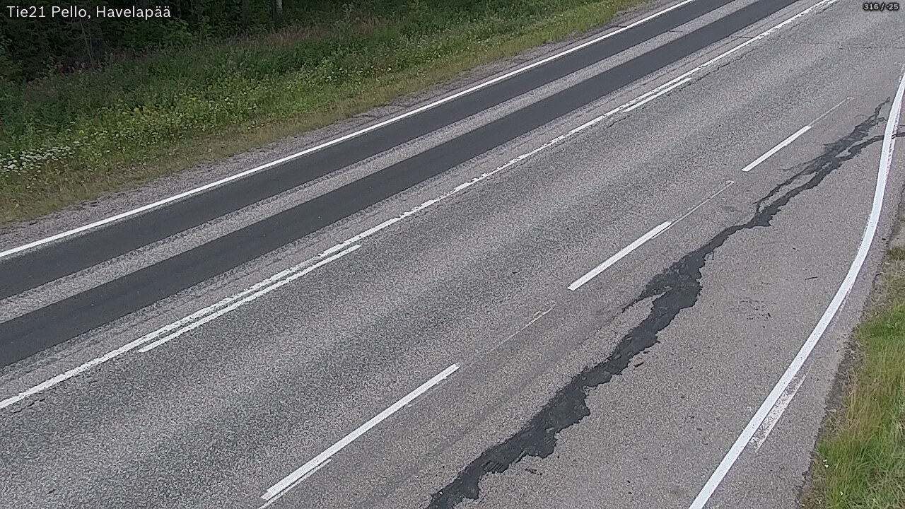 Kelikamerat Kuva Tie 21 Pello, Havelanpää, Pello, Lappi
