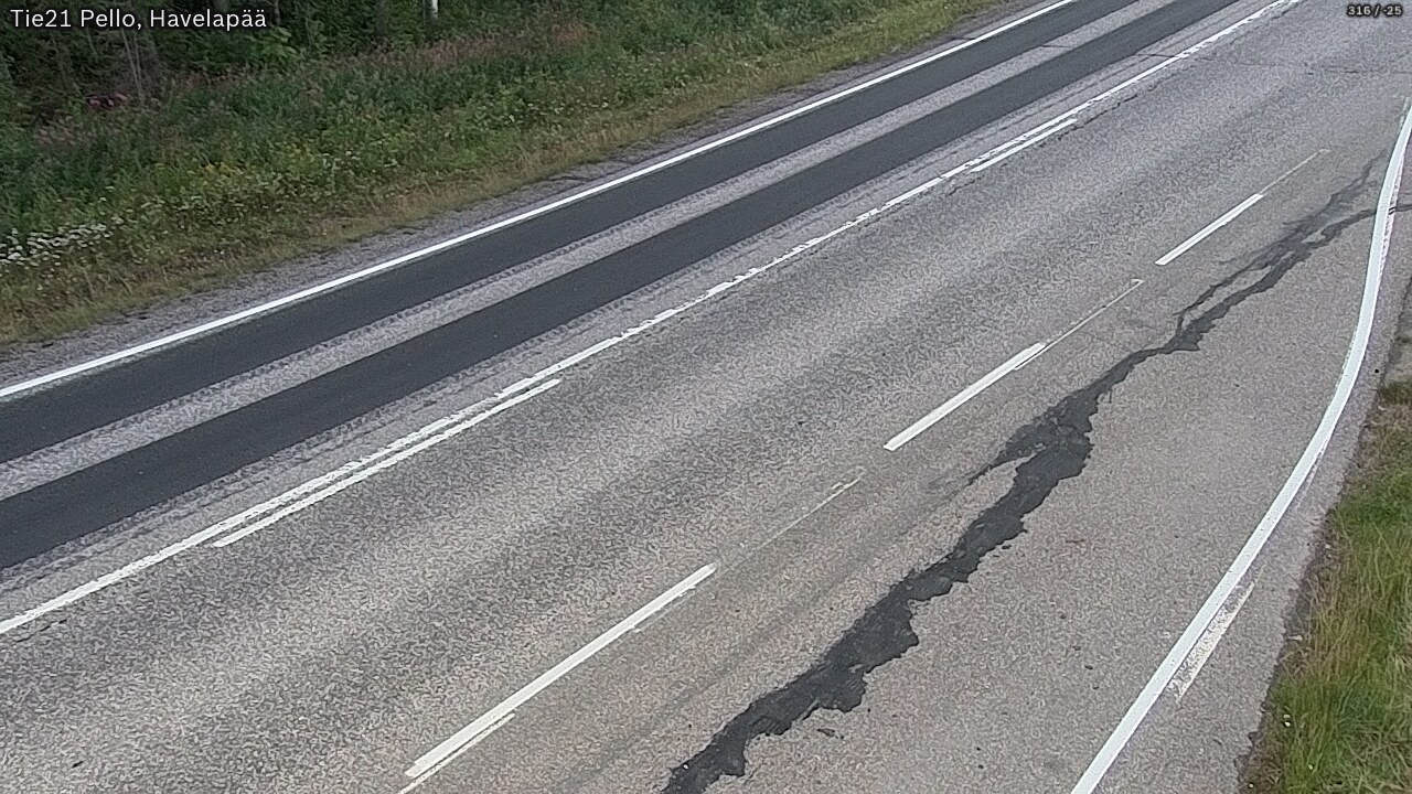 Kelikamerat Kuva Tie 21 Pello, Havelanpää, Pello, Lappi