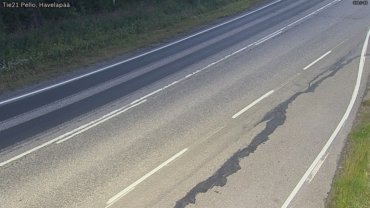 Kelikamerat Kuva Tie 21 Pello, Havelanpää, Pello, Lappi