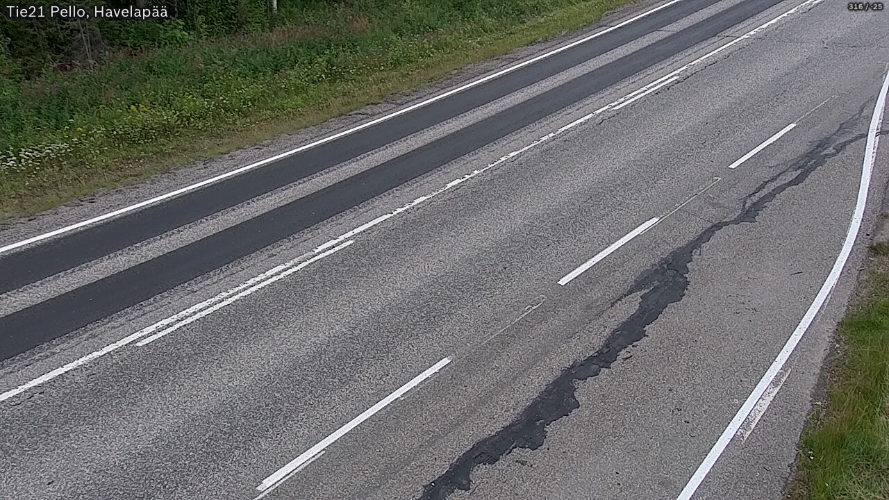 Kelikamerat Kuva Tie 21 Pello, Havelanpää, Pello, Lappi