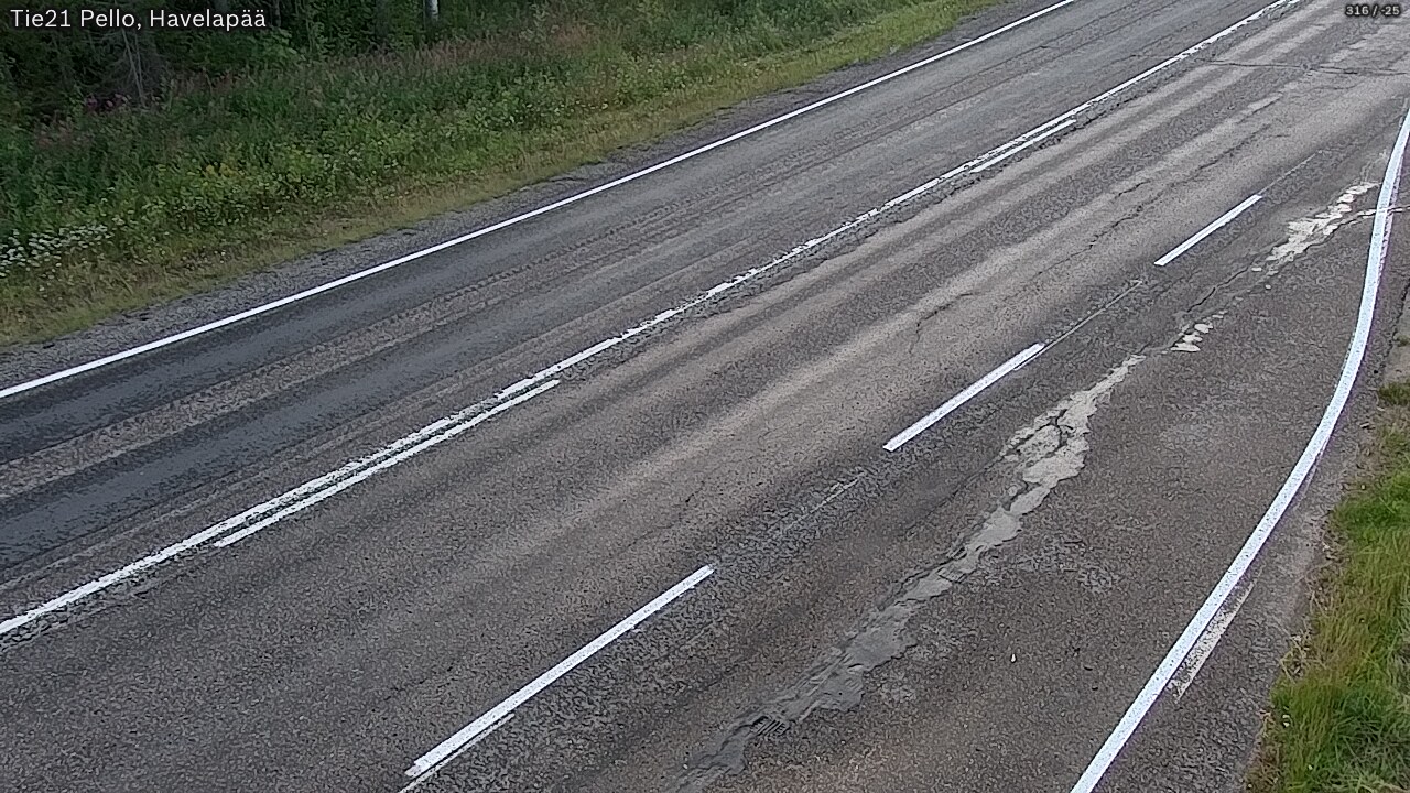 Kelikamerat Kuva Tie 21 Pello, Havelanpää, Pello, Lappi