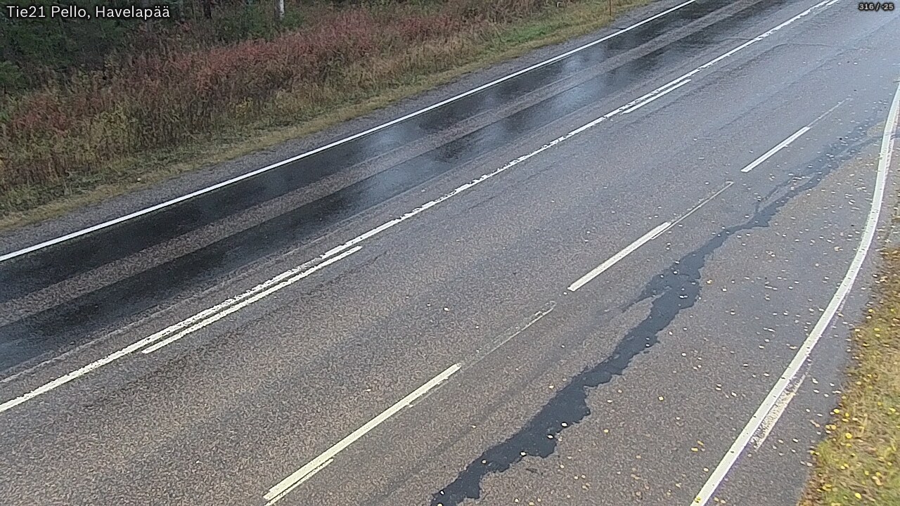 Kelikamerat Kuva Tie 21 Pello, Havelanpää, Pello, Lappi