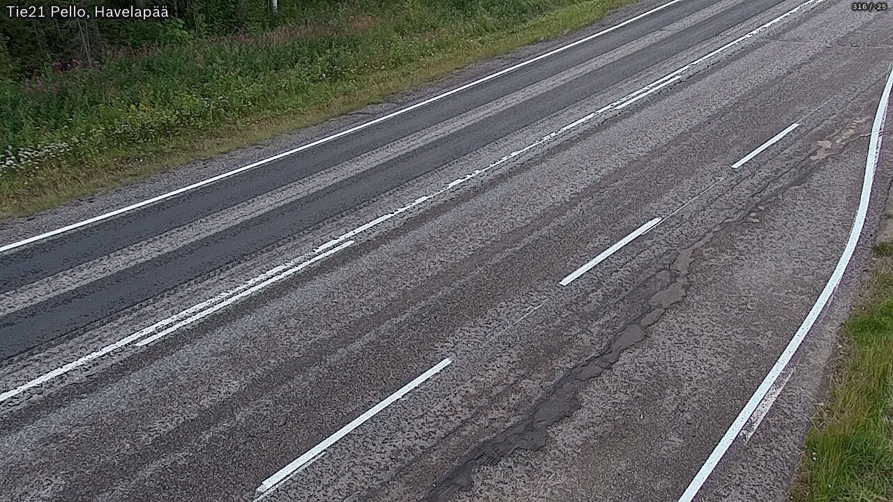 Kelikamerat Kuva Tie 21 Pello, Havelanpää, Pello, Lappi