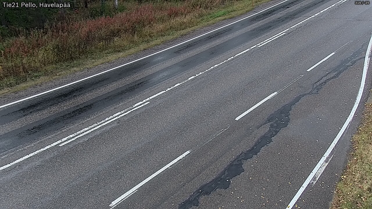 Kelikamerat Kuva Tie 21 Pello, Havelanpää, Pello, Lappi