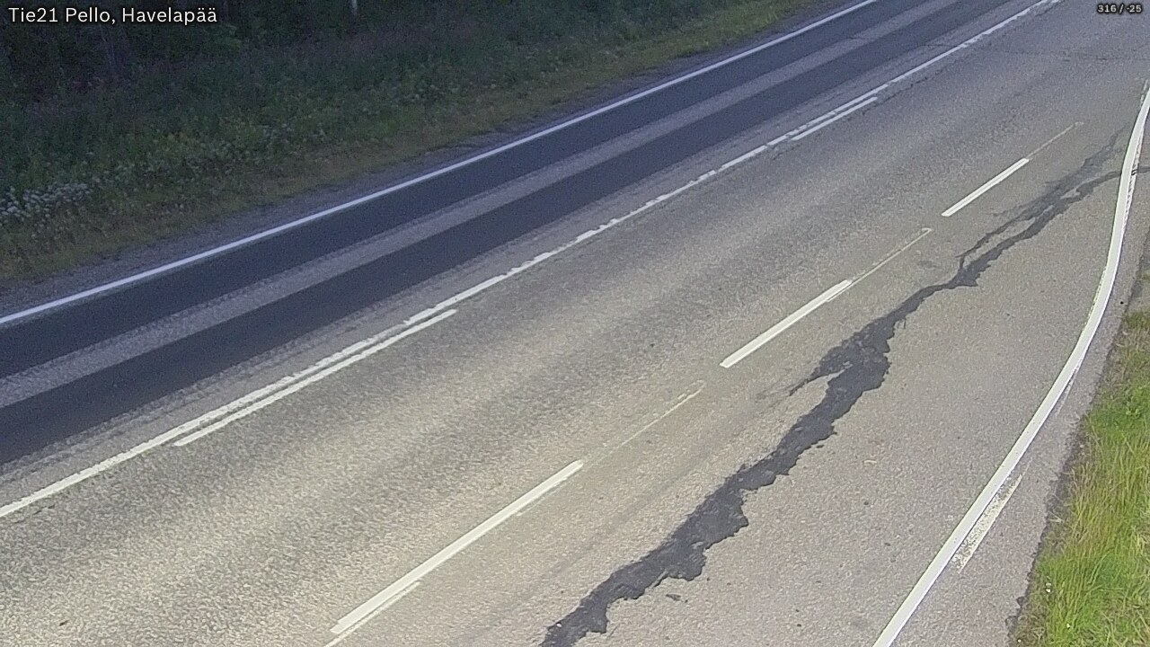Kelikamerat Kuva Tie 21 Pello, Havelanpää, Pello, Lappi