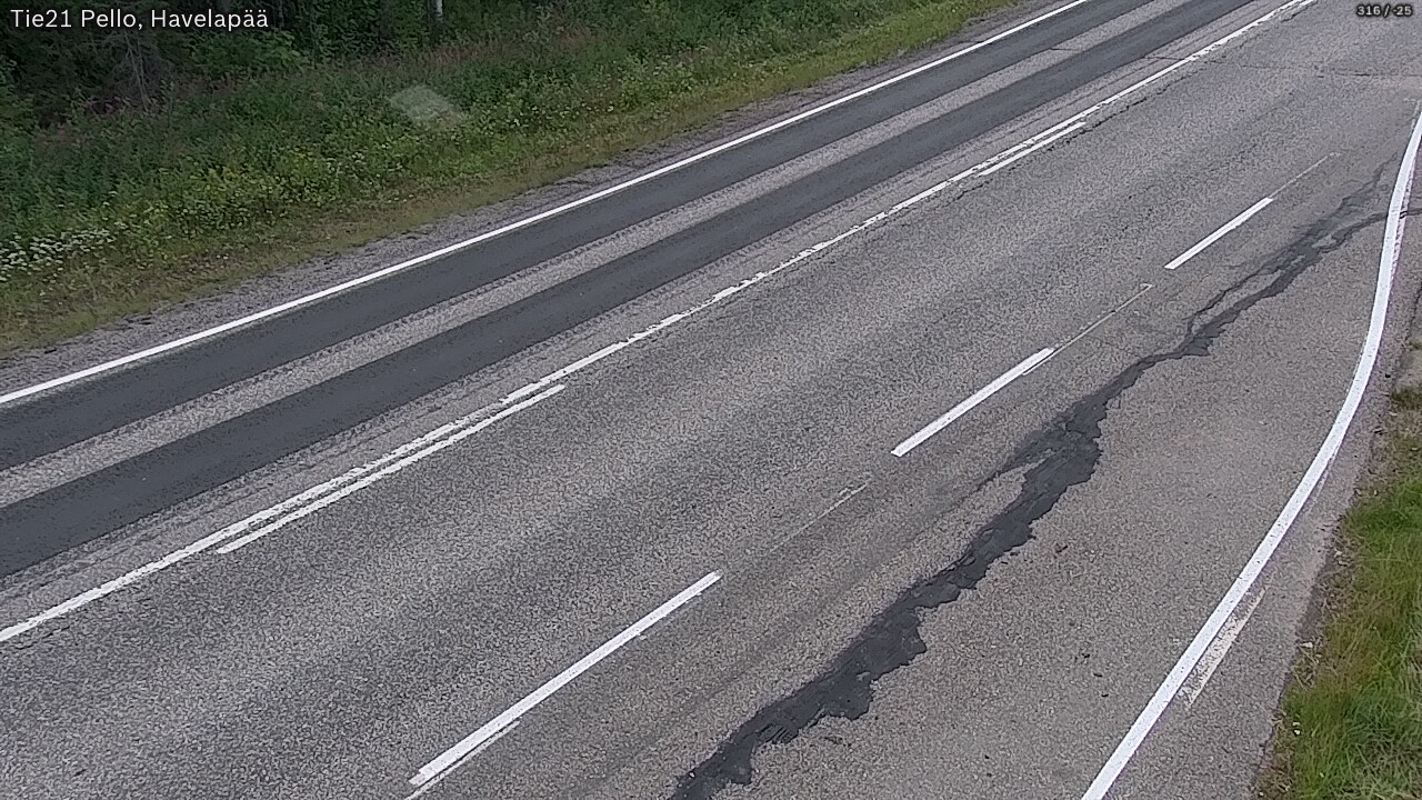 Kelikamerat Kuva Tie 21 Pello, Havelanpää, Pello, Lappi