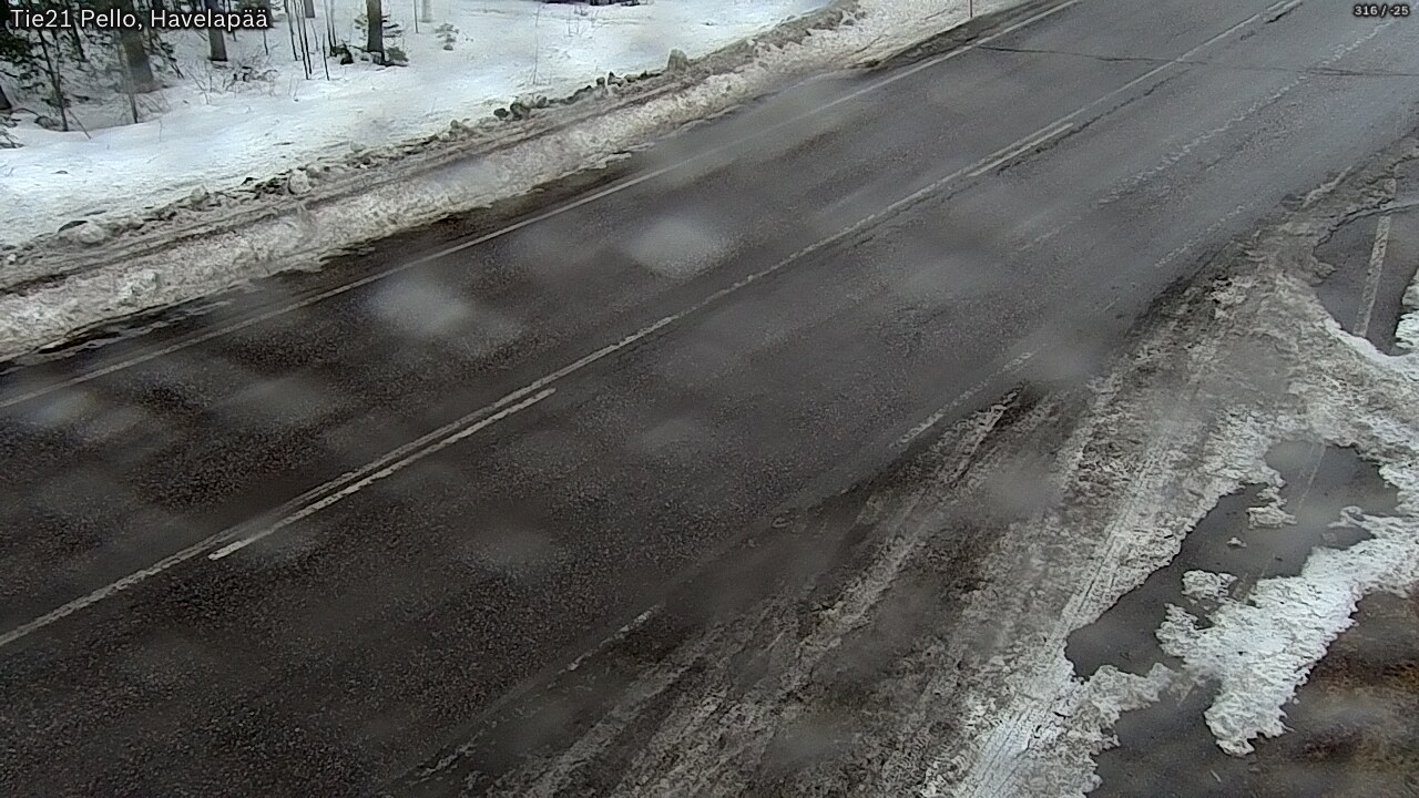 Kelikamerat Kuva Tie 21 Pello, Havelanpää, Pello, Lappi