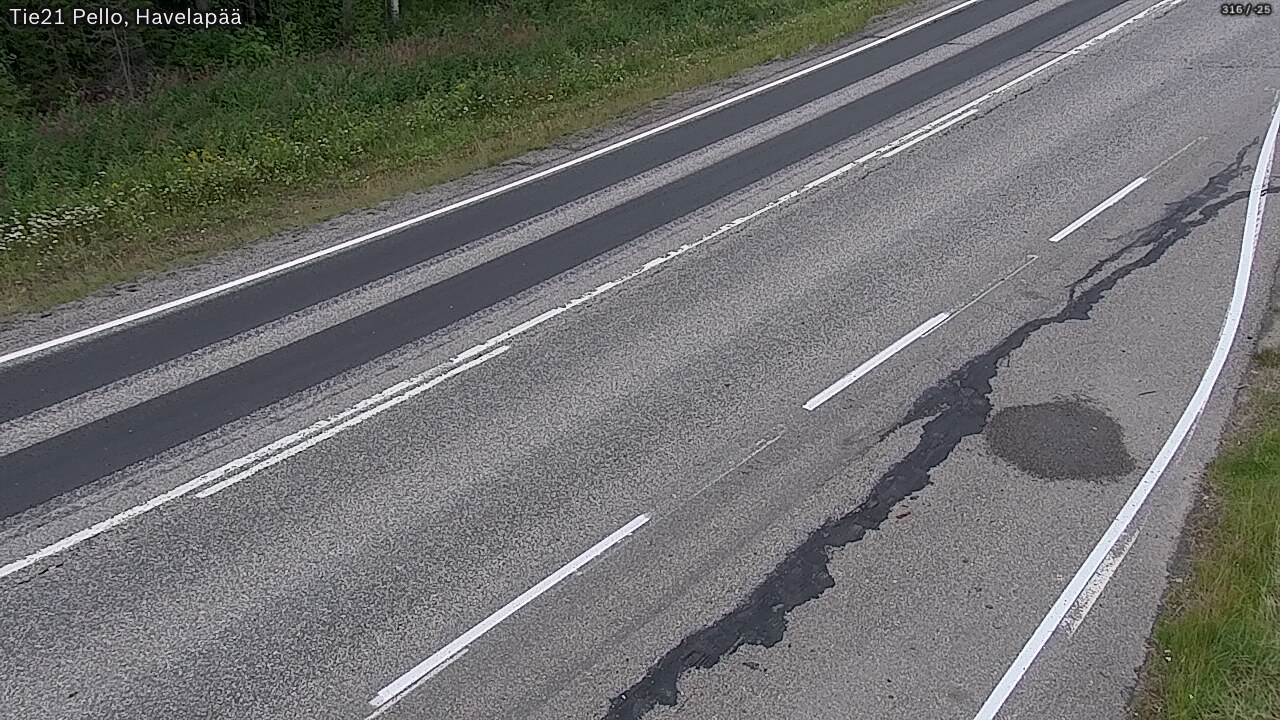 Kelikamerat Kuva Tie 21 Pello, Havelanpää, Pello, Lappi