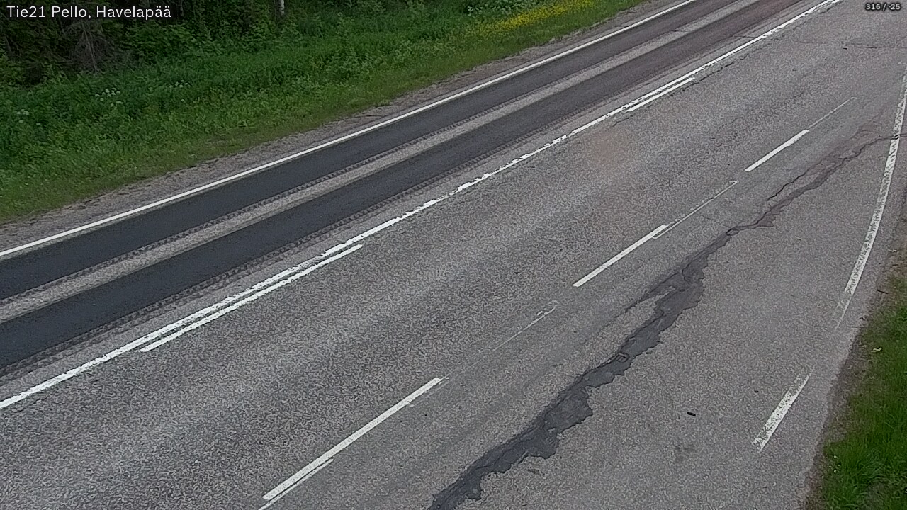 Kelikamerat Kuva Tie 21 Pello, Havelanpää, Pello, Lappi