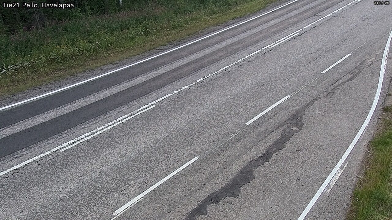 Kelikamerat Kuva Tie 21 Pello, Havelanpää, Pello, Lappi