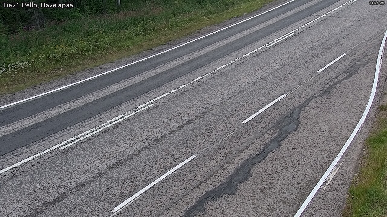 Kelikamerat Kuva Tie 21 Pello, Havelanpää, Pello, Lappi