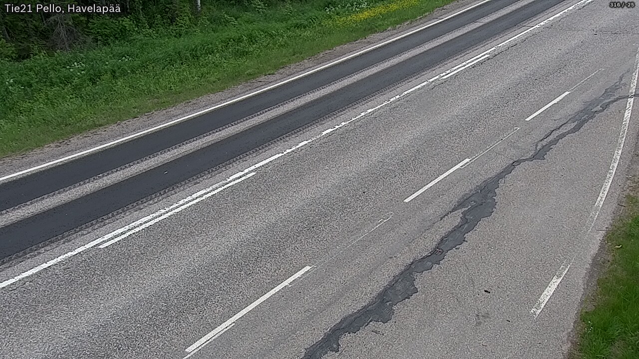 Kelikamerat Kuva Tie 21 Pello, Havelanpää, Pello, Lappi